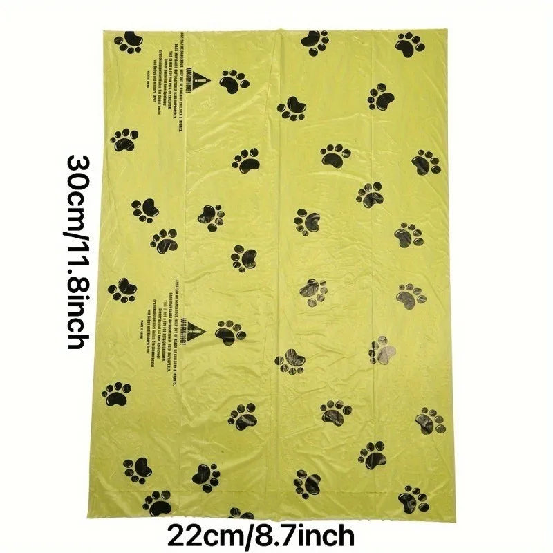 Dream Tune Purr Eco-Friendly Pet Waste Bags with Dispenser