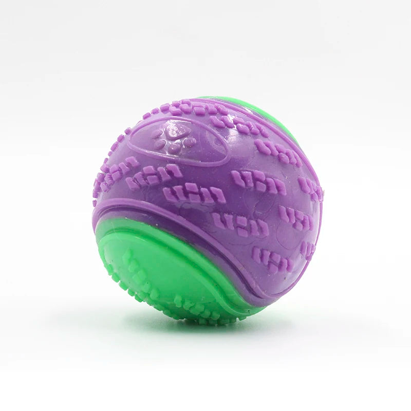 Dream Tune Purr Squeaky Ball Chew Toy
