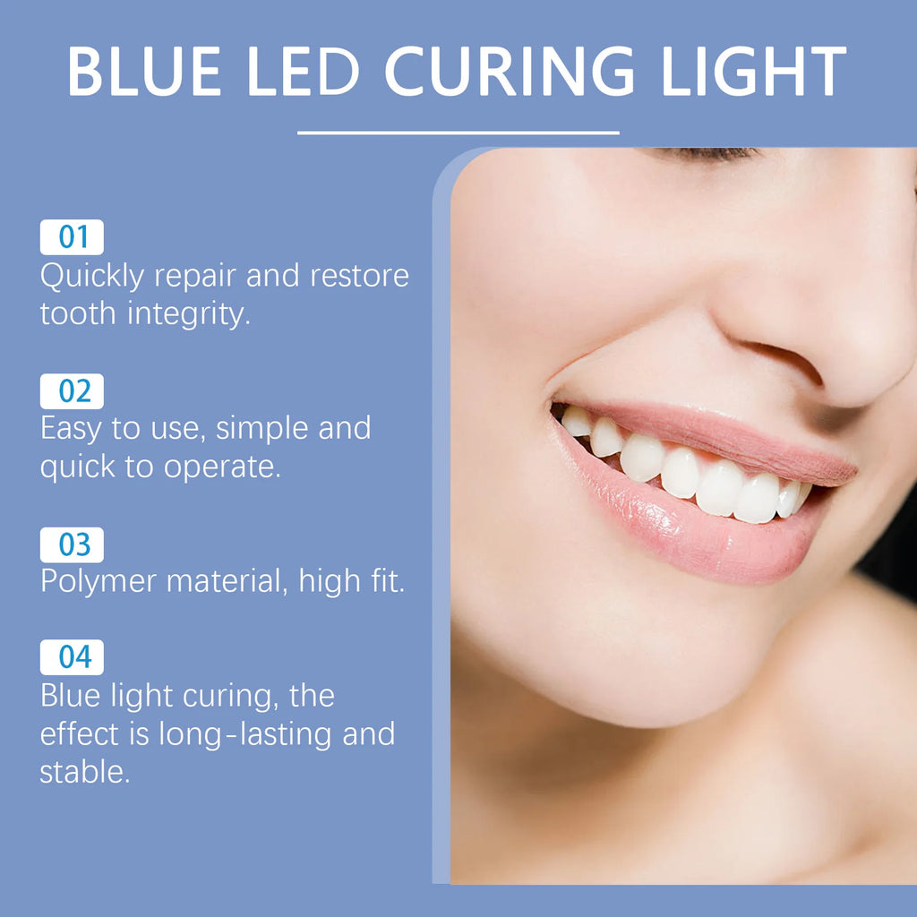 Dream Tune Smile At-Home Tooth Repair Kit – With Blue LED Curing Light