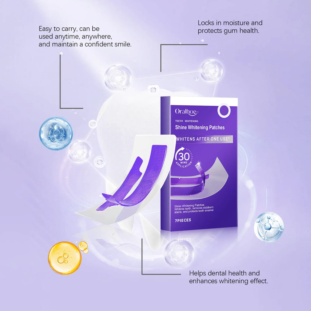 Dream Tune Smile Purple Whitening Strips – 7 Treatments