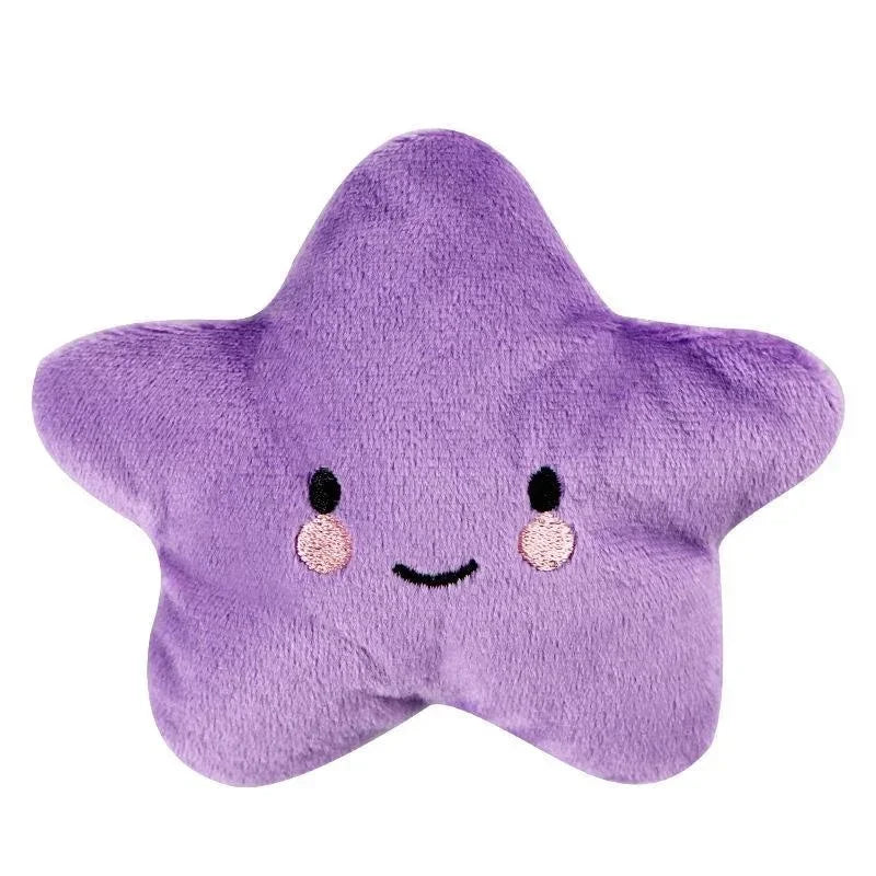 Dream Tune Purr Plush Squeaky Star Toy
