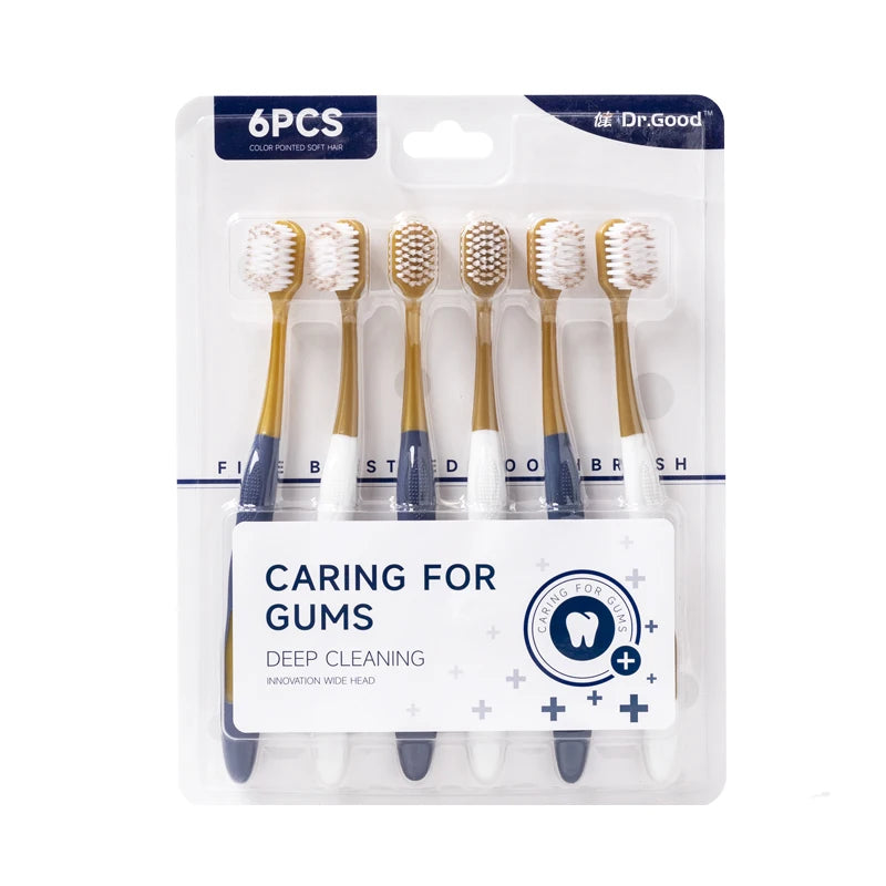 Dream Tune Smile Ultra-Soft Toothbrush – Wide Head, Anti-Sensitivity Gum Protection