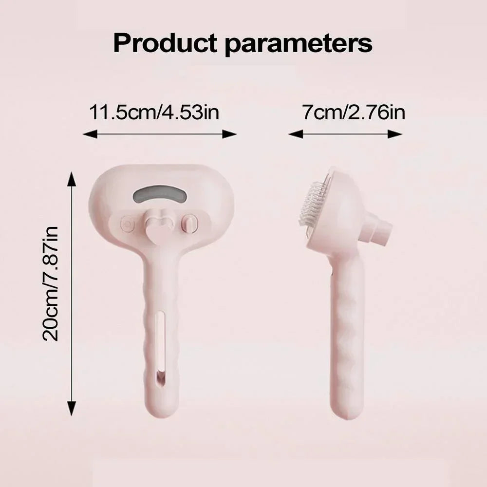 Dream Tune Purr Electric Steam Grooming Brush