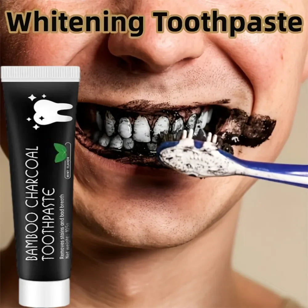 Dream Tune Smile Bamboo Charcoal Toothpaste 105g – Deep Cleaning & Fresh Breath