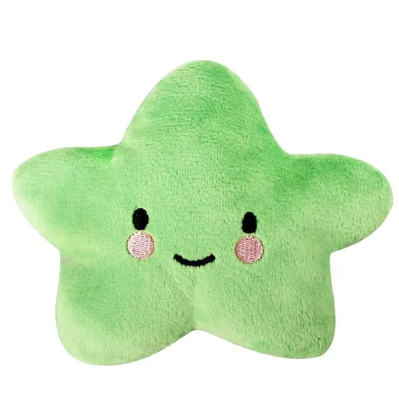 Dream Tune Purr Plush Squeaky Star Toy