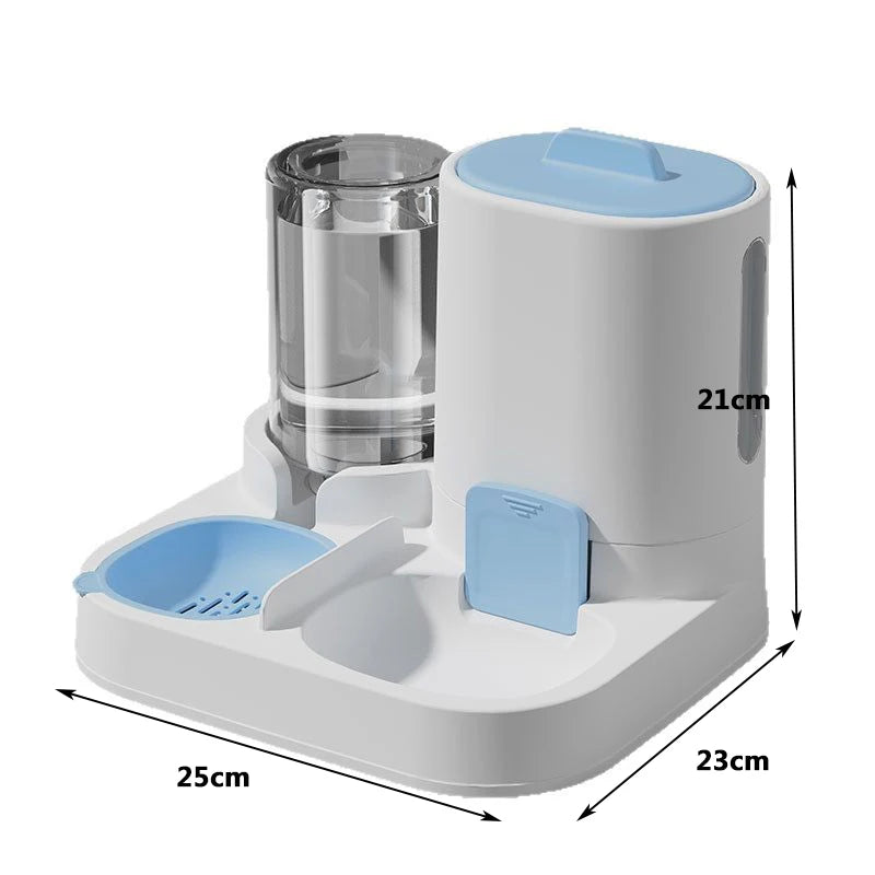 Dream Tune Purr 2-in-1 Pet Food & Water Bowl