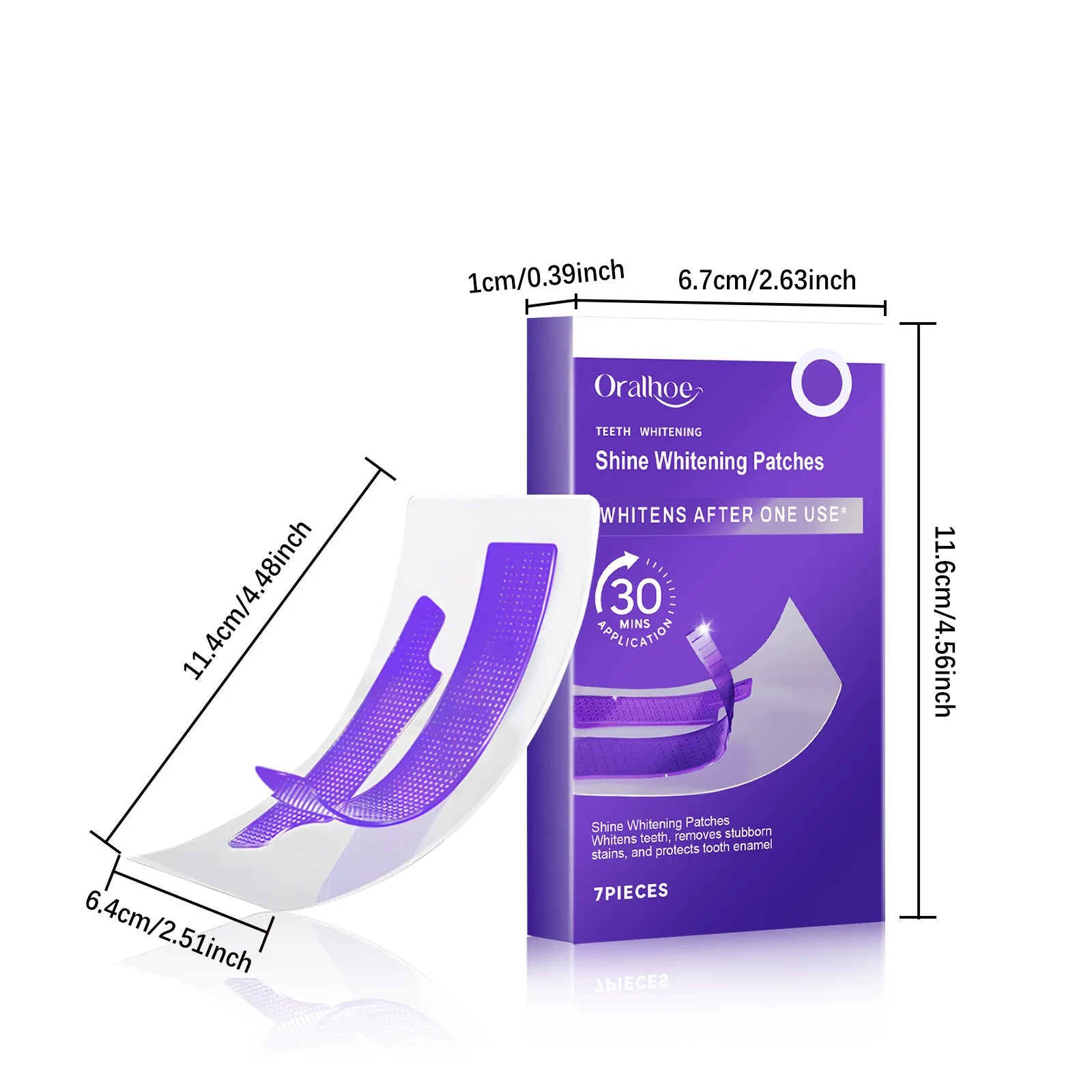 Dream Tune Smile Purple Whitening Strips – 7 Treatments