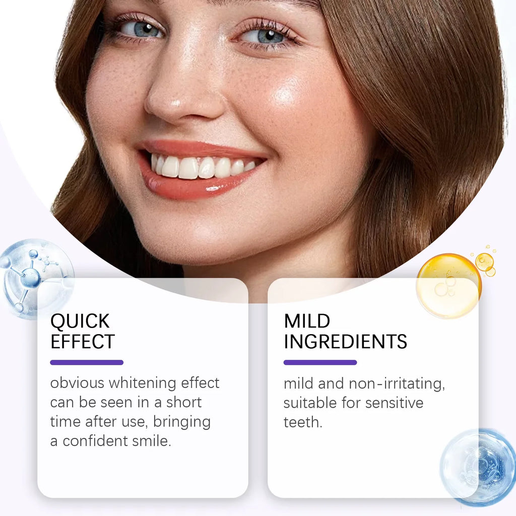 Dream Tune Smile Purple Whitening Strips – 7 Treatments