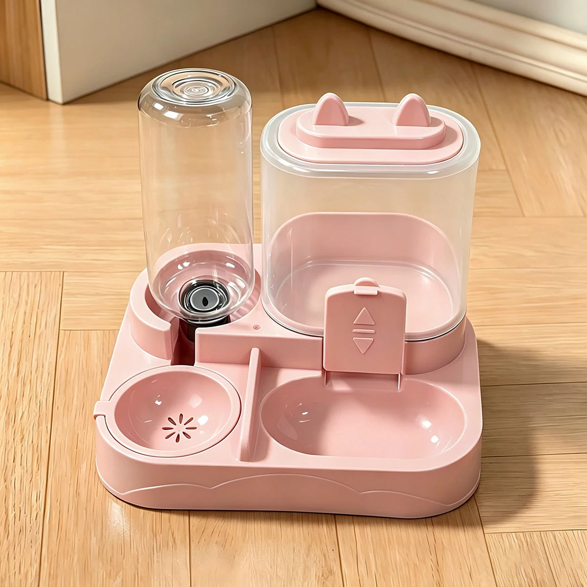 Dream Tune Purr 2-in-1 Pet Feeder & Water Dispenser