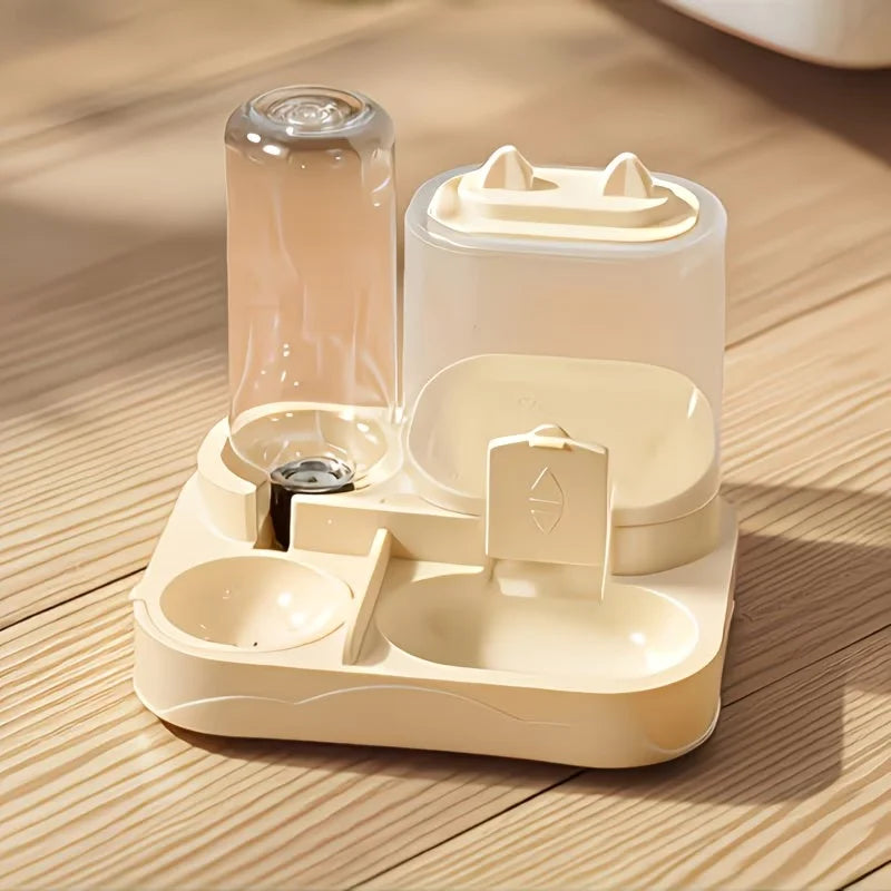 Dream Tune Purr 2-in-1 Pet Feeder & Water Dispenser