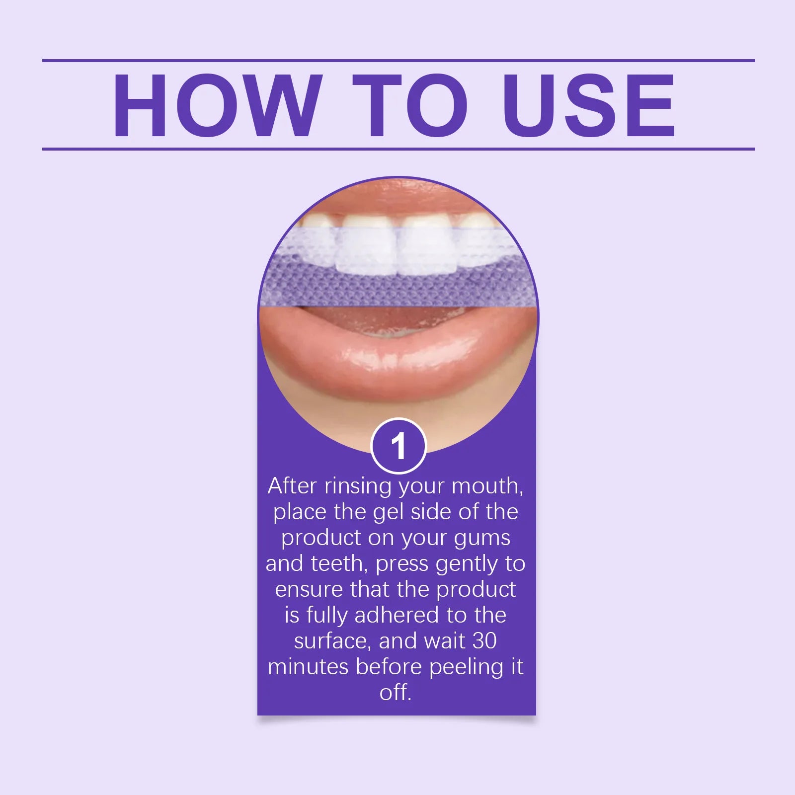 Dream Tune Smile Purple Whitening Strips – 7 Treatments