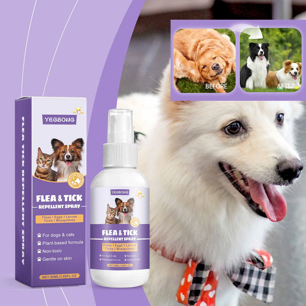 Dream Tune Purr Flea & Tick Repellent Spray 50ml