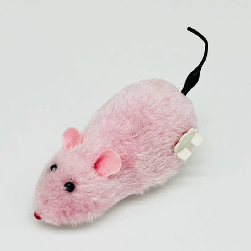 Dream Tune Purr Wind-Up Moving Mouse Toy