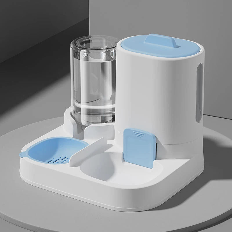 Dream Tune Purr 2-in-1 Pet Food & Water Bowl
