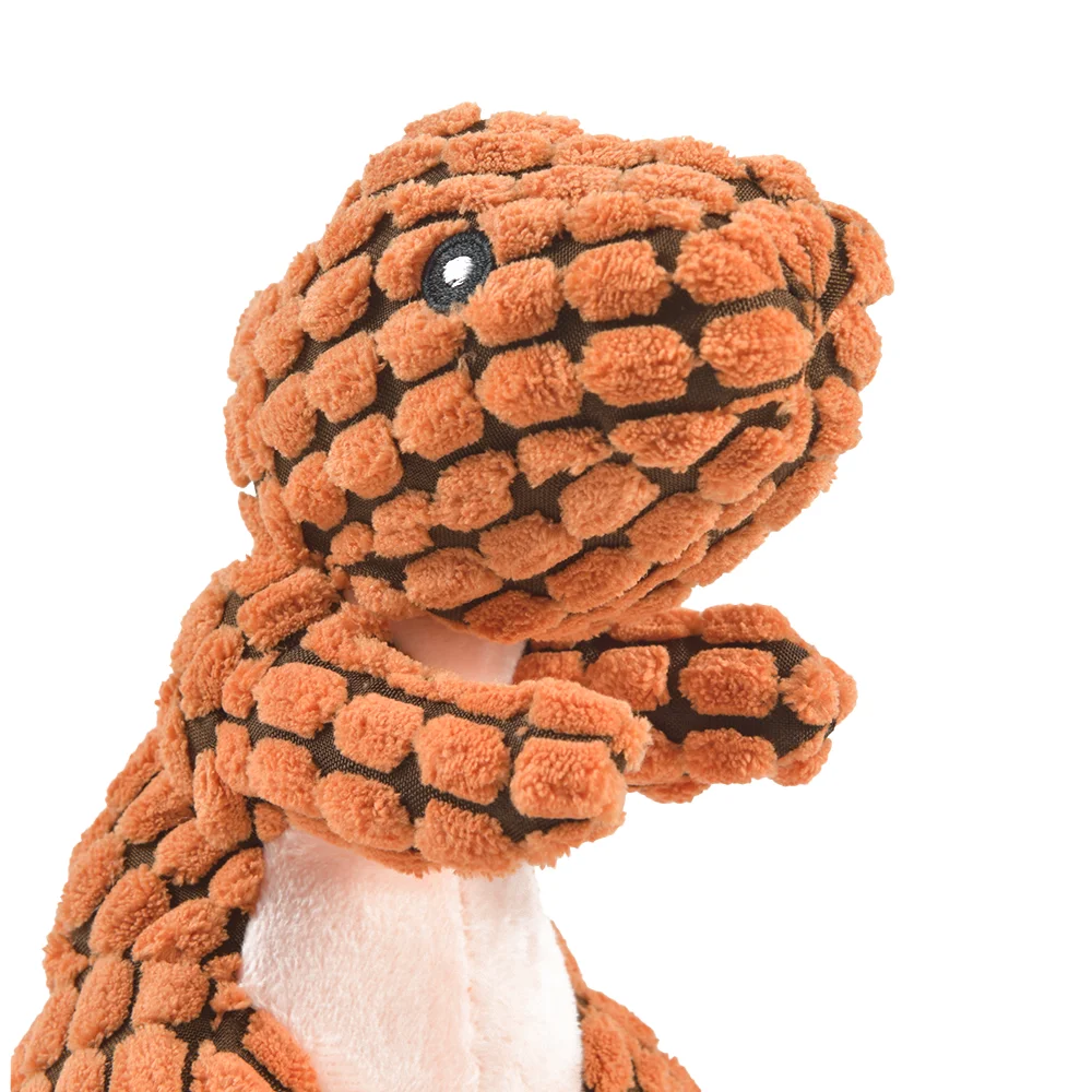 Dream Tune Purr Plush Dinosaur Chew Toy