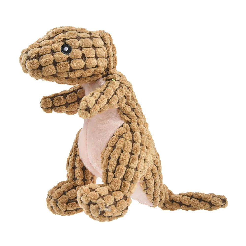 Dream Tune Purr Plush Dinosaur Chew Toy