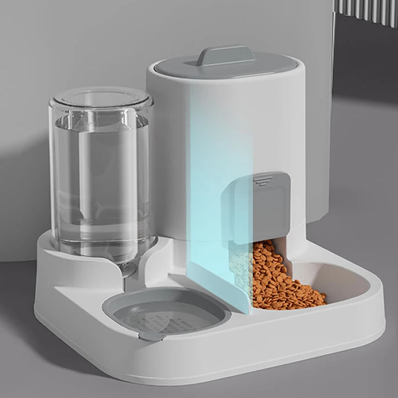 Dream Tune Purr 2-in-1 Pet Food & Water Bowl