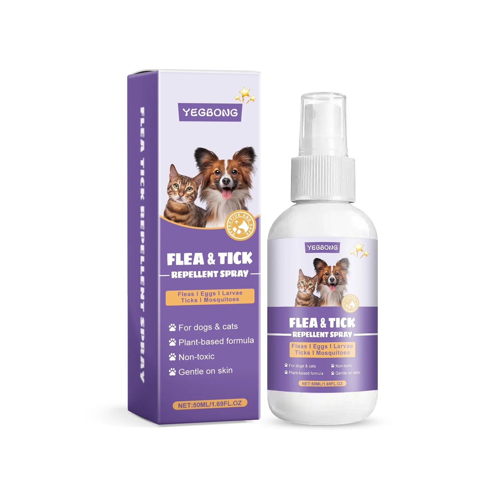 Dream Tune Purr Flea & Tick Repellent Spray 50ml