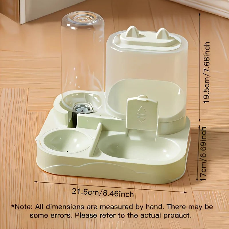 Dream Tune Purr 2-in-1 Pet Feeder & Water Dispenser