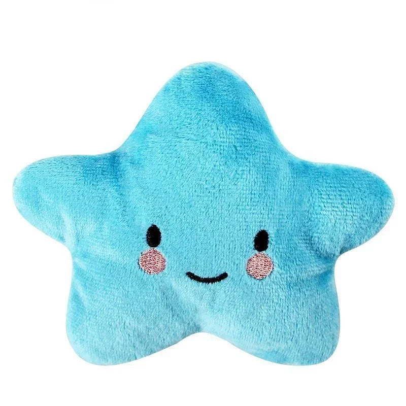 Dream Tune Purr Plush Squeaky Star Toy