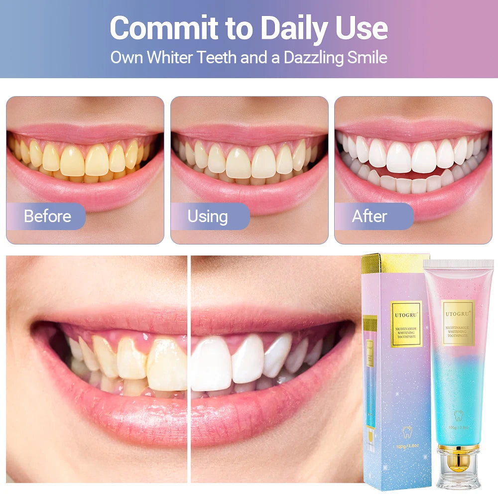 Dream Tune Smile Niacinamide Whitening Toothpaste 100g – Fresh Mint