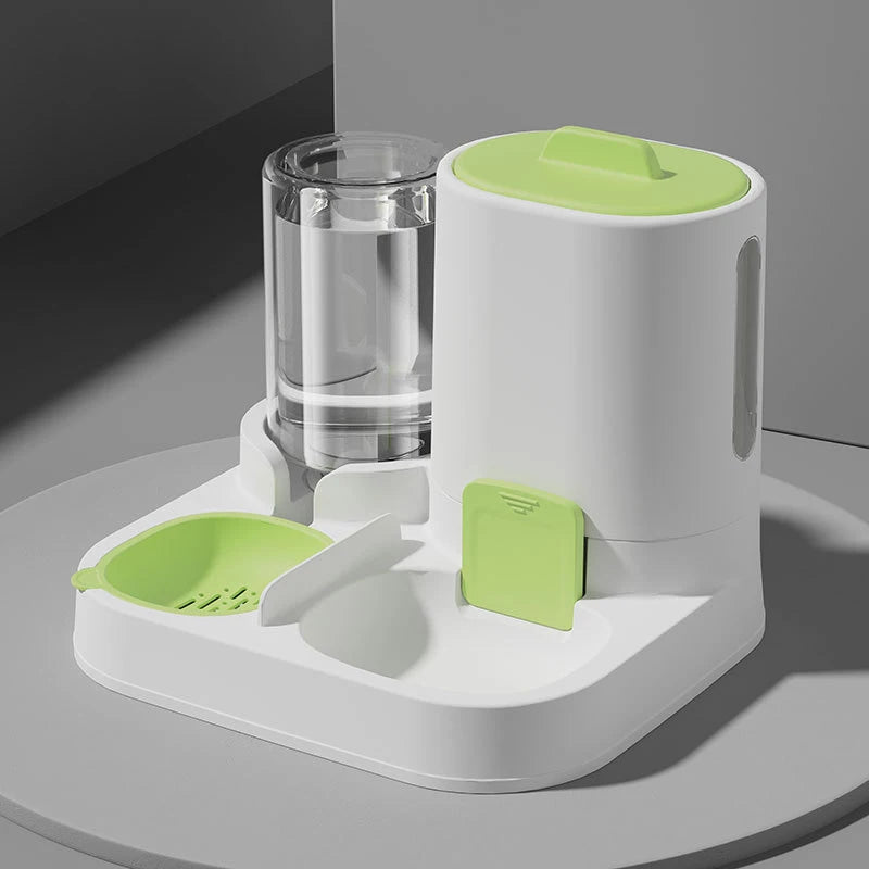 Dream Tune Purr 2-in-1 Pet Food & Water Bowl