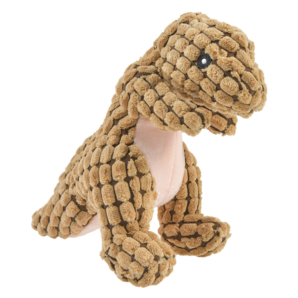 Dream Tune Purr Plush Dinosaur Chew Toy