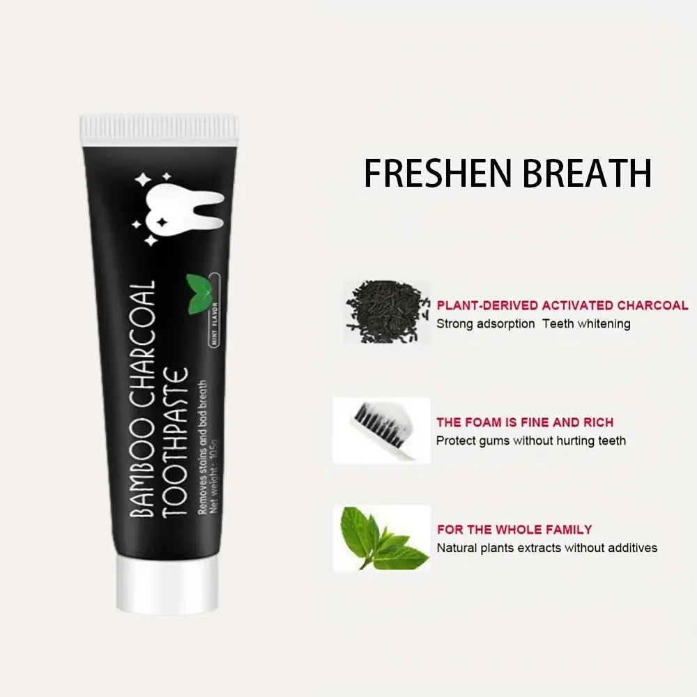 Dream Tune Smile Bamboo Charcoal Toothpaste 105g – Deep Cleaning & Fresh Breath