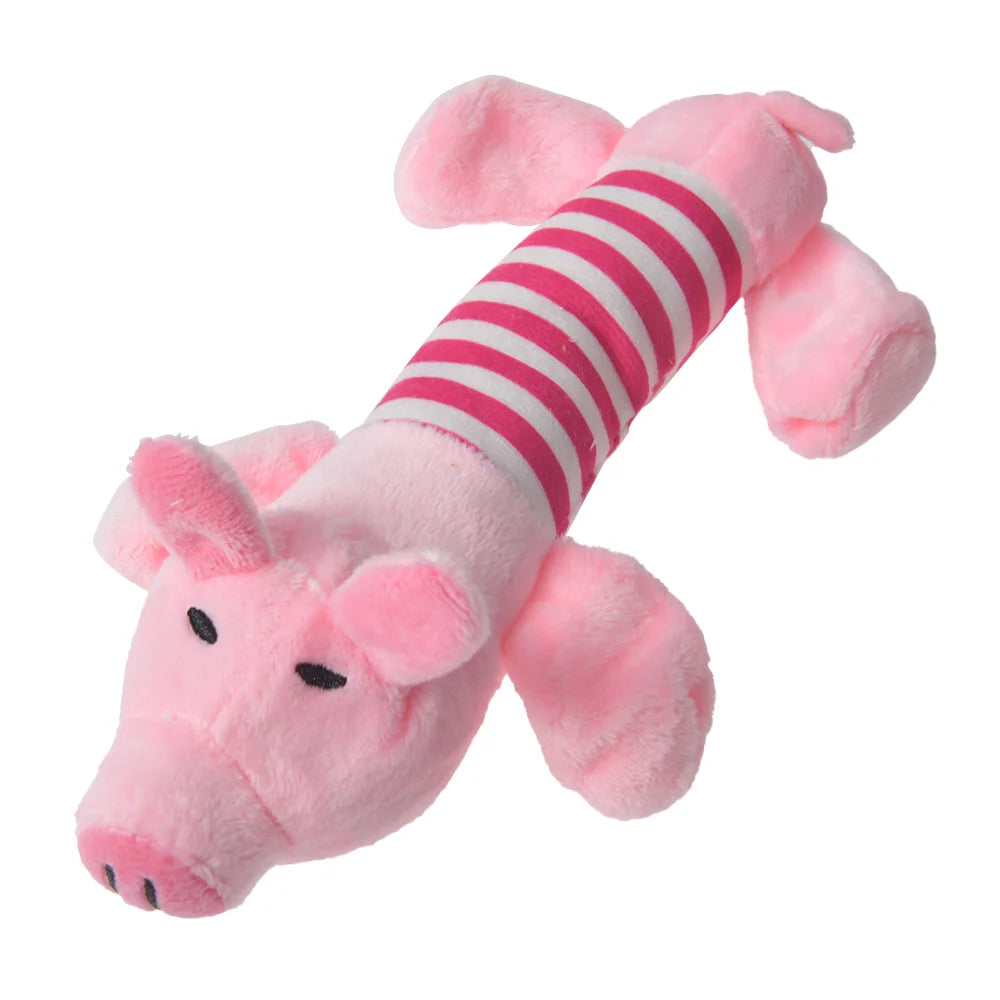 Dream Tune Purr Plush Dinosaur Chew Toy