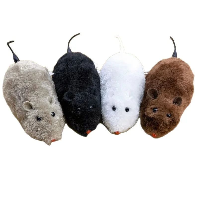 Dream Tune Purr Wind-Up Moving Mouse Toy