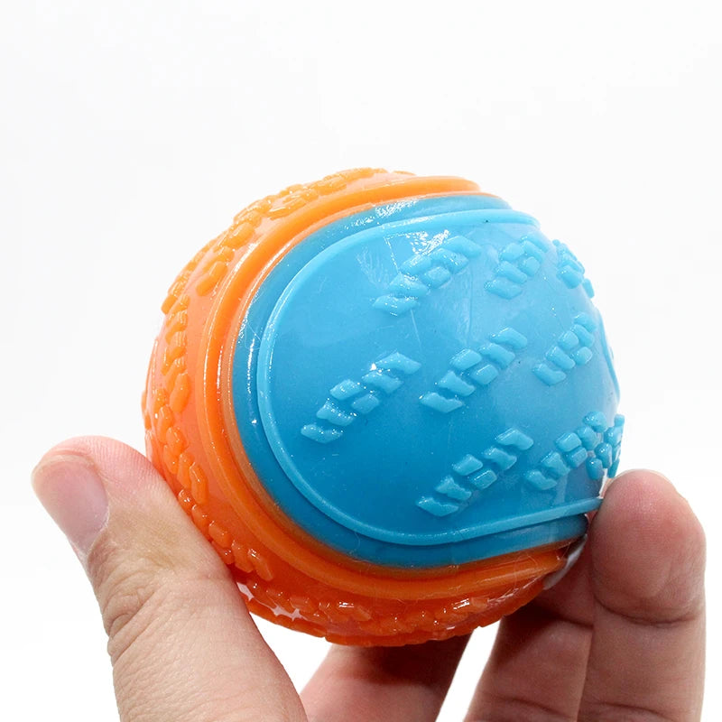 Dream Tune Purr Squeaky Ball Chew Toy