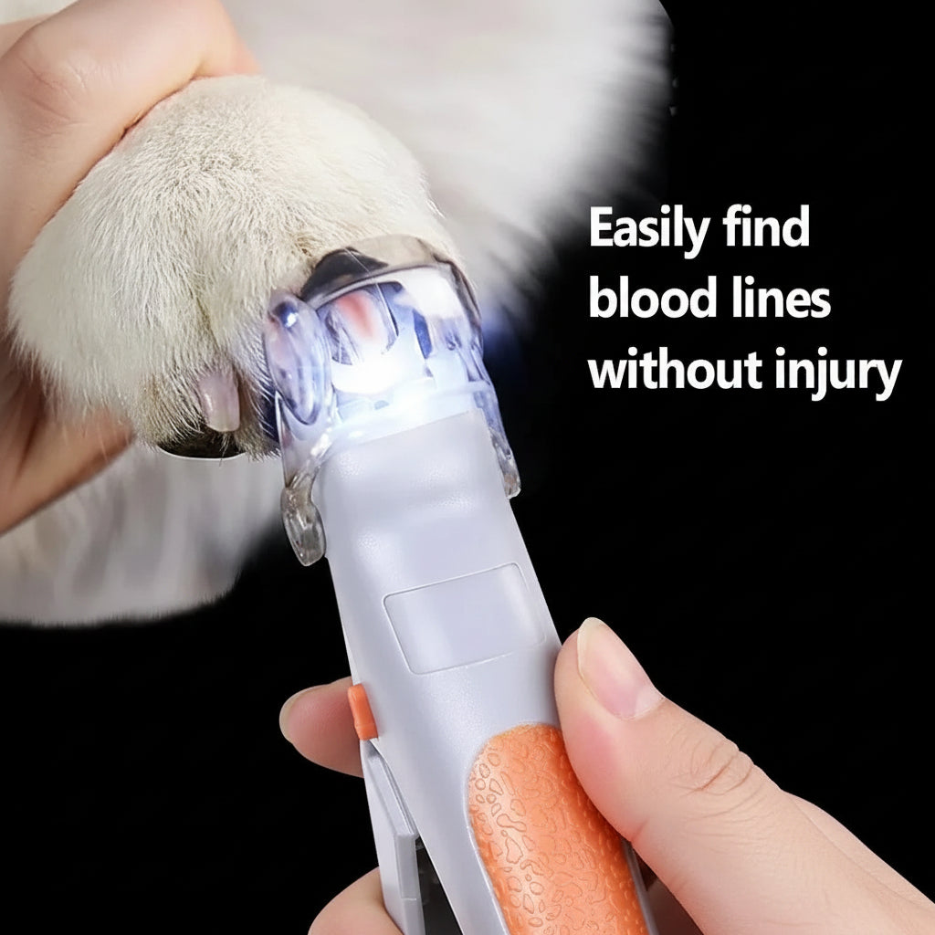 Dream Tune Purr Nail Clipper with LED Light