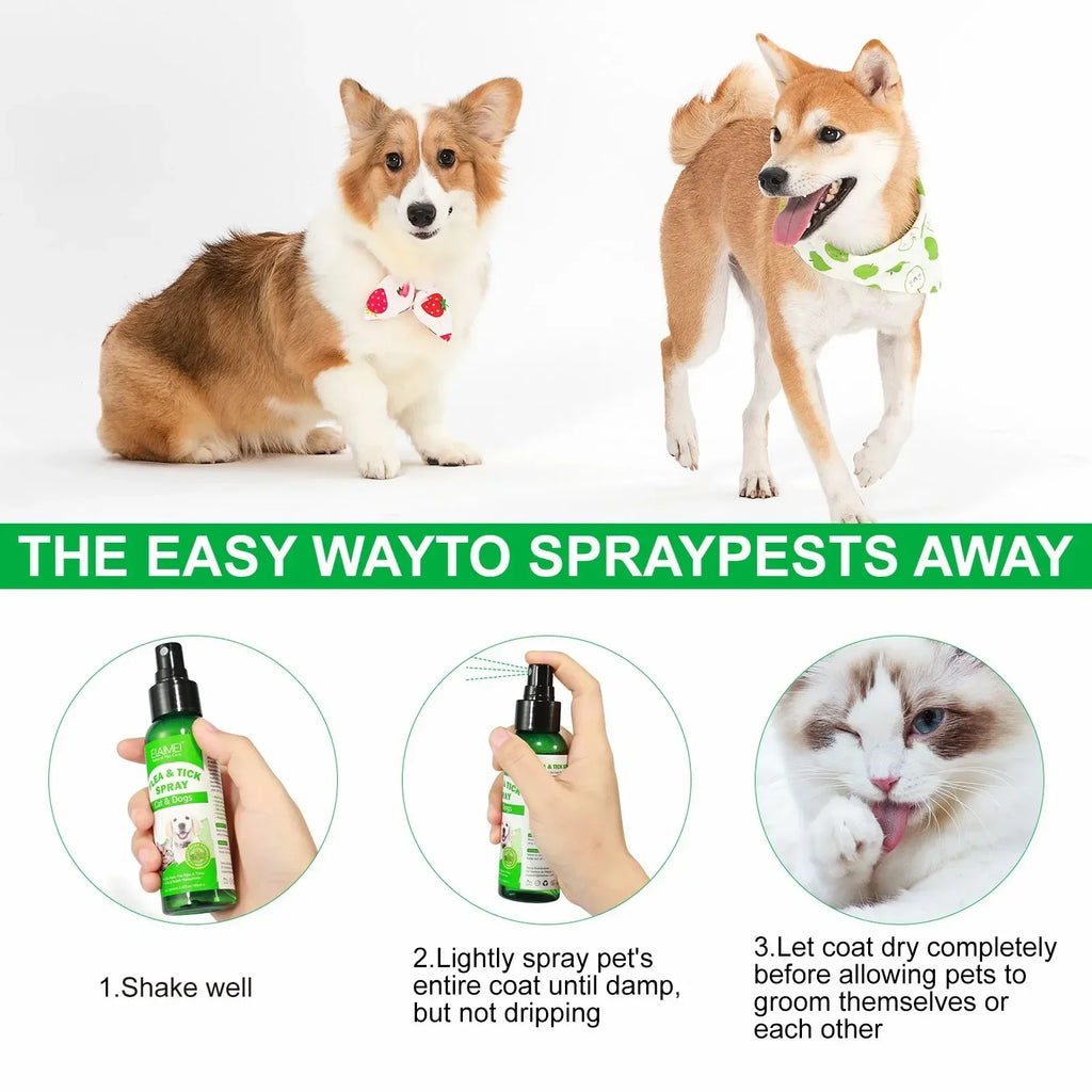 Dream Tune Purr Flea & Tick Spray with Peppermint Oil
