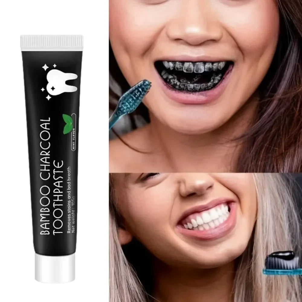 Dream Tune Smile Bamboo Charcoal Toothpaste 105g – Deep Cleaning & Fresh Breath