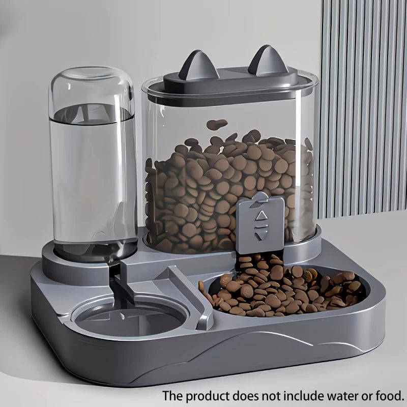 Dream Tune Purr 2-in-1 Pet Feeder & Water Dispenser