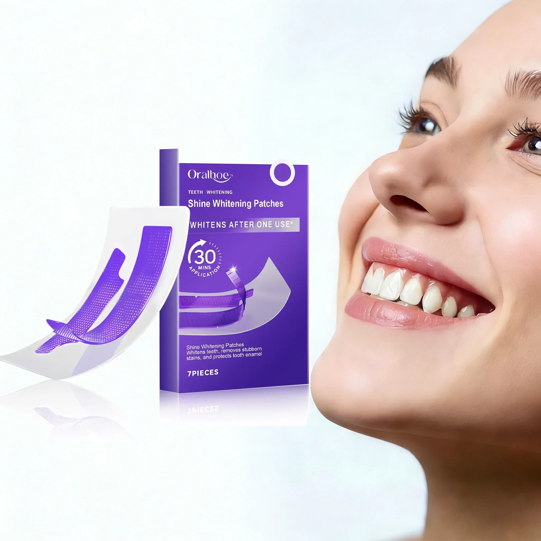 Dream Tune Smile Purple Whitening Strips – 7 Treatments