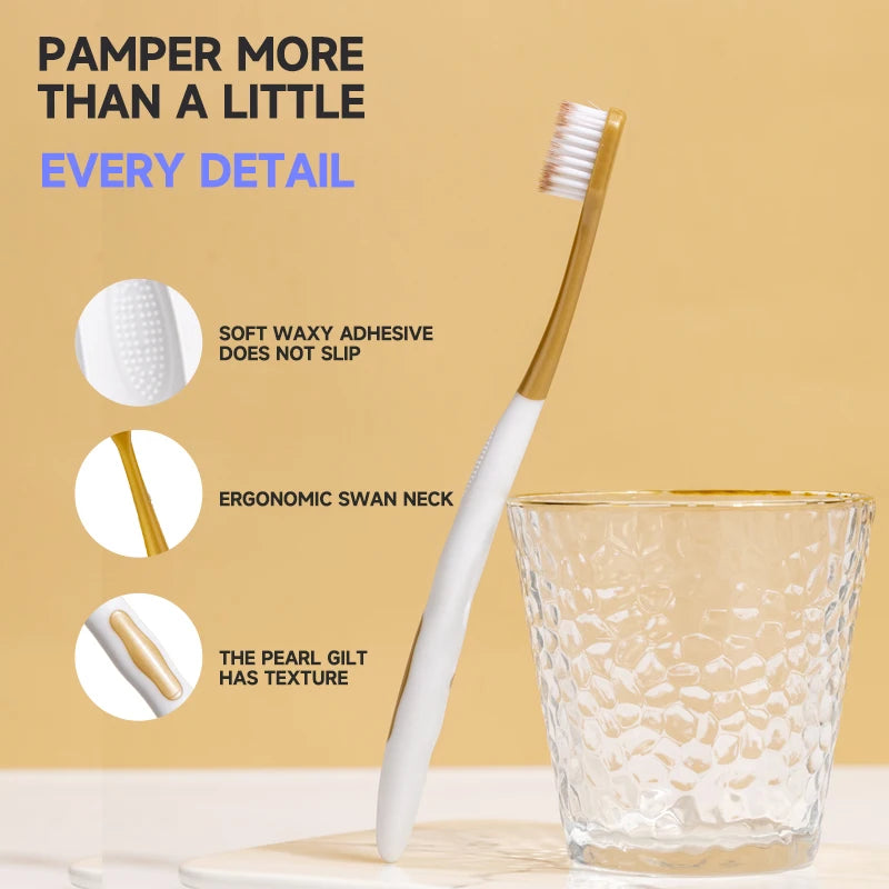 Dream Tune Smile Ultra-Soft Toothbrush – Wide Head, Anti-Sensitivity Gum Protection