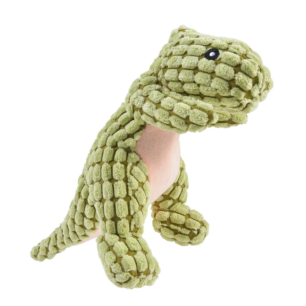 Dream Tune Purr Plush Dinosaur Chew Toy
