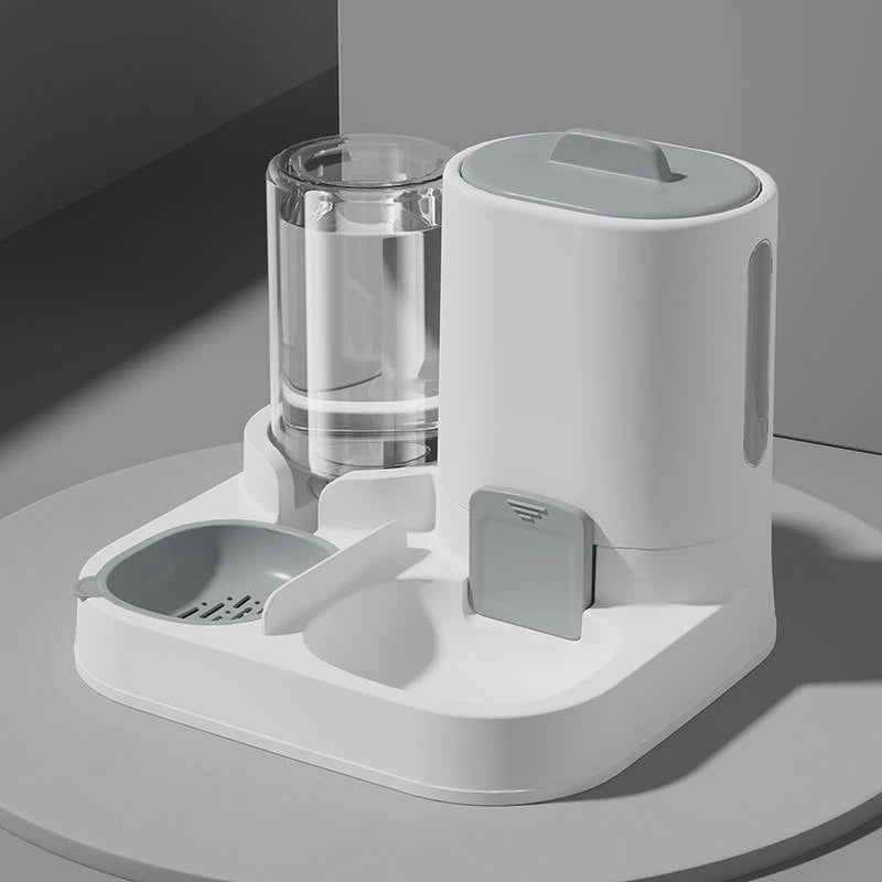Dream Tune Purr 2-in-1 Pet Food & Water Bowl