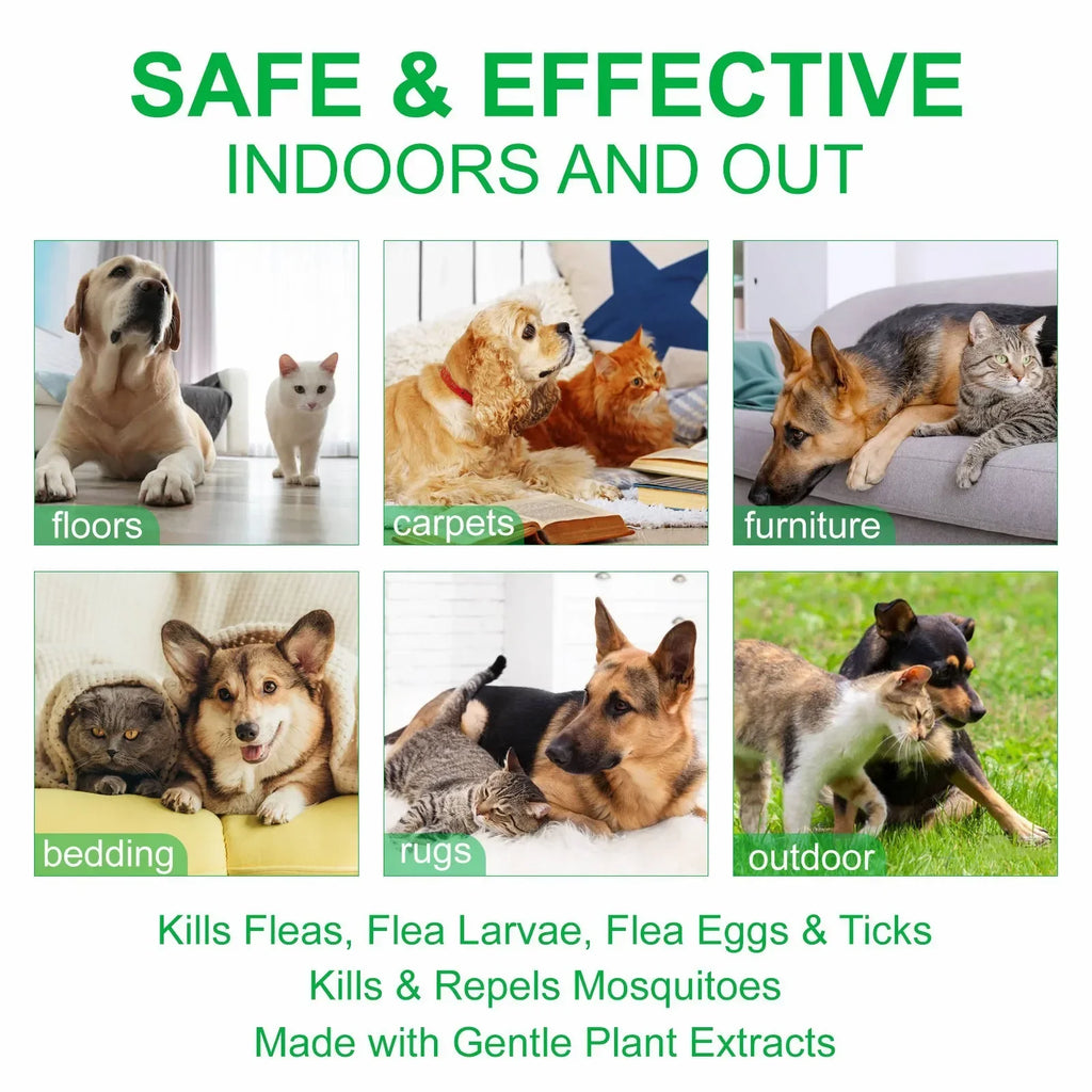Dream Tune Purr Flea & Tick Spray with Peppermint Oil