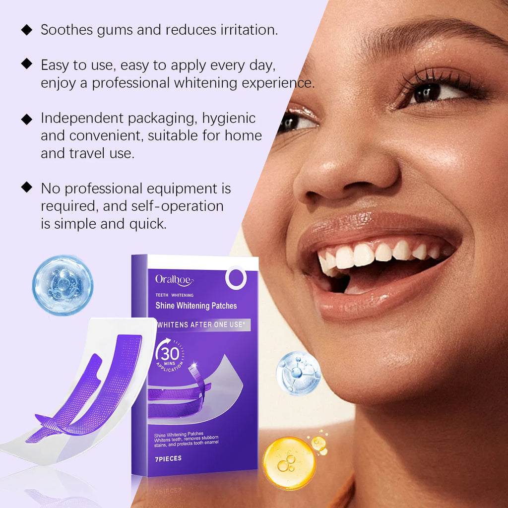 Dream Tune Smile Purple Whitening Strips – 7 Treatments